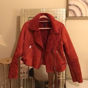 Design Lab Lord & Taylor Large Fur Jacket